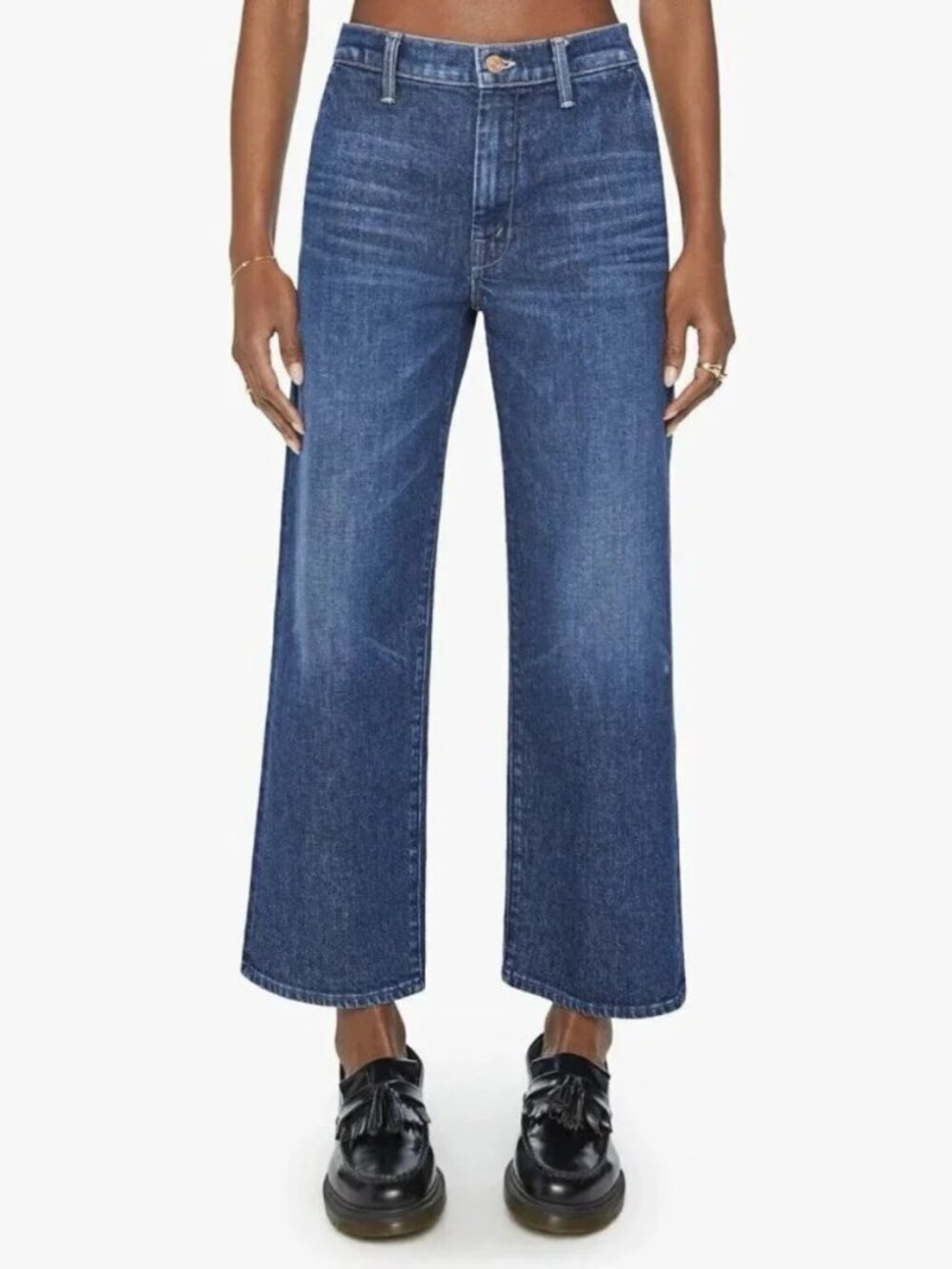 MOTHER The Dodger Prep Ankle Jeans in Yee Haw